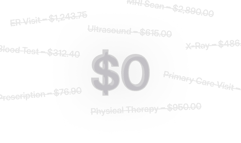 $0 deductible illustration